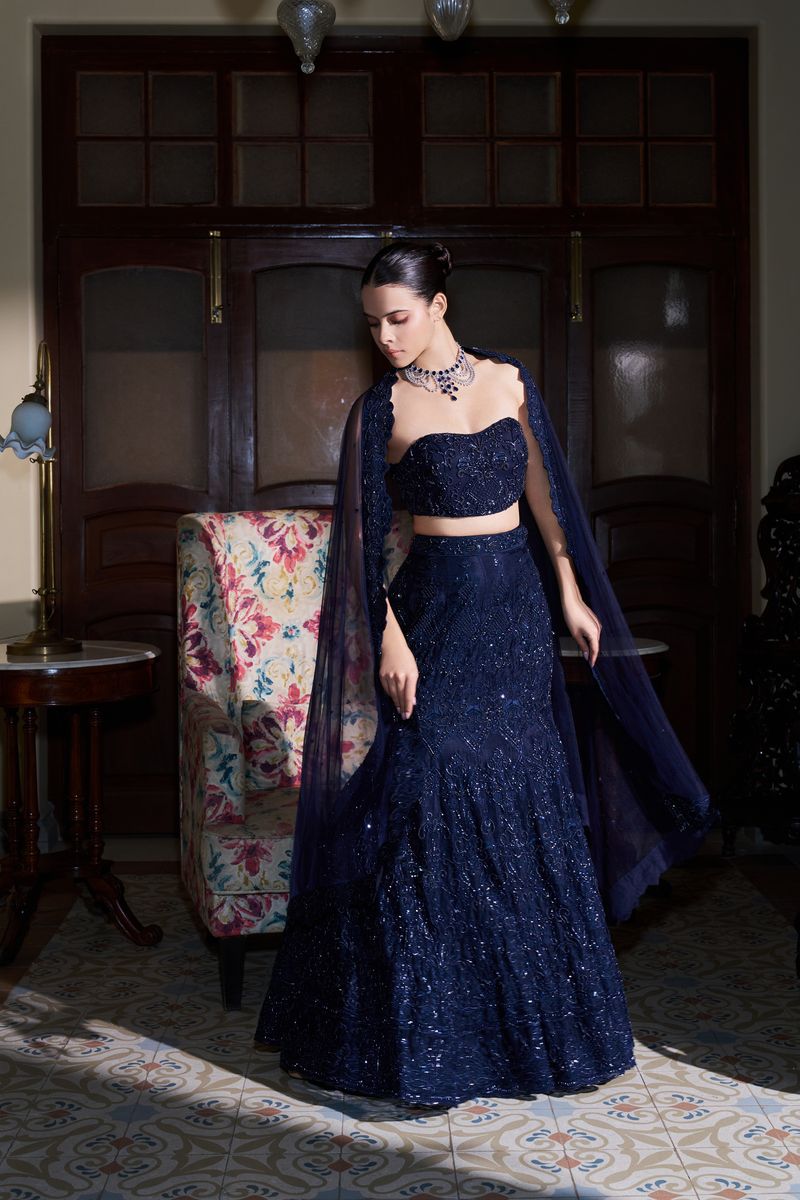 Solstice Fishtail Lehenga Set