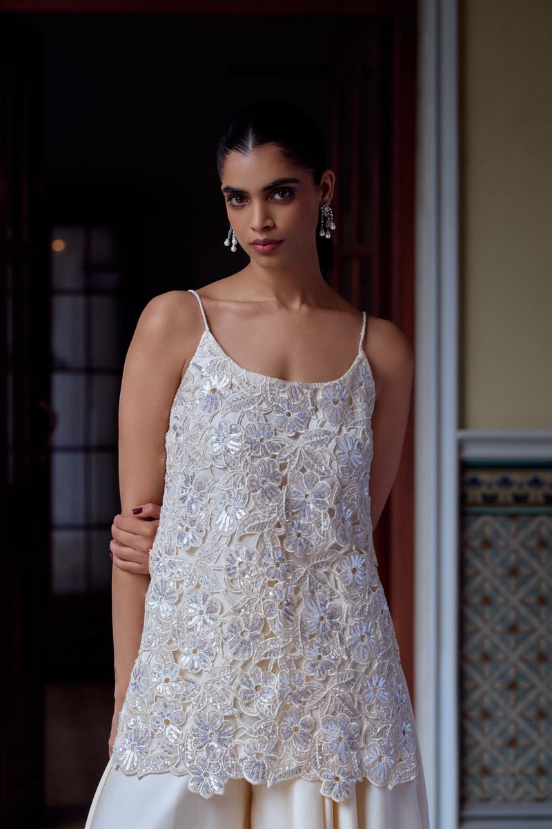 Daisy Kurta with Draped Pants