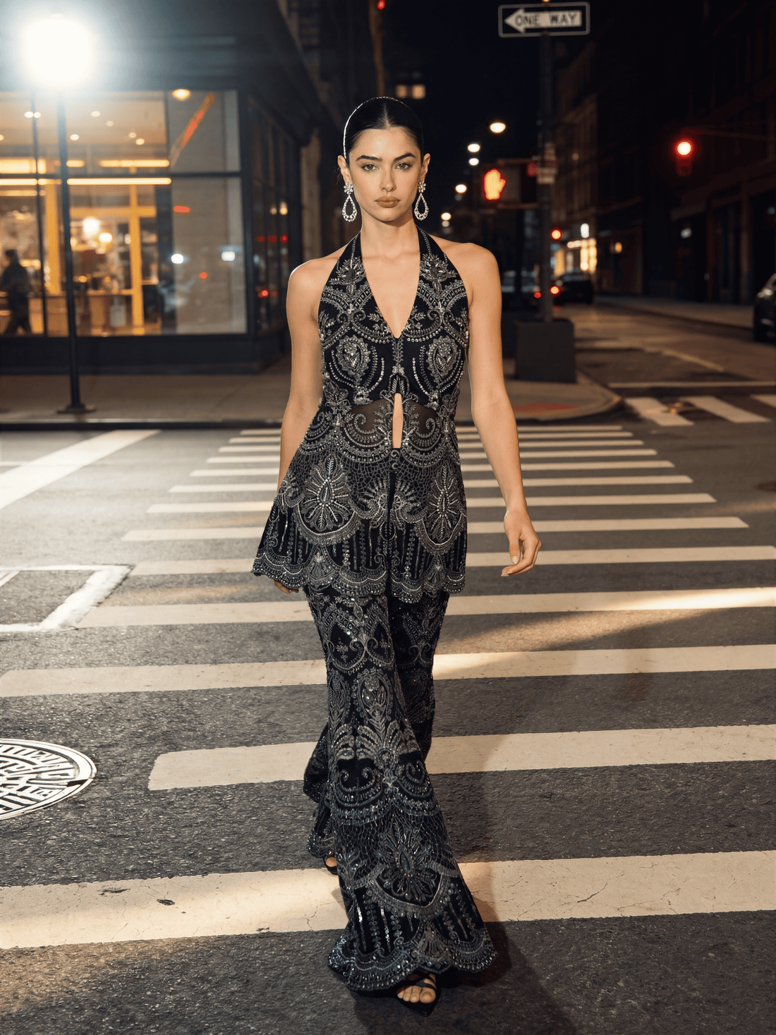 The Broderie Kurta and Sharara