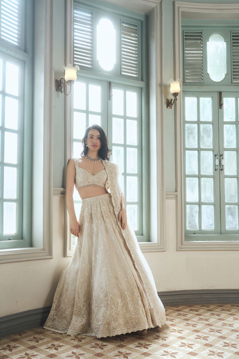 Lunar Lines Lehenga Set
