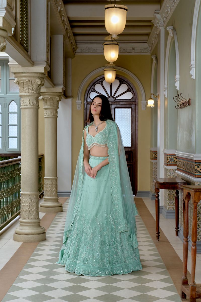 Petal Symphony Lehenga Set
